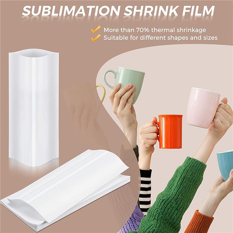 ABXF-280Pcs Sublimation Shrink - Sublimation Mug White ulasan dan harga