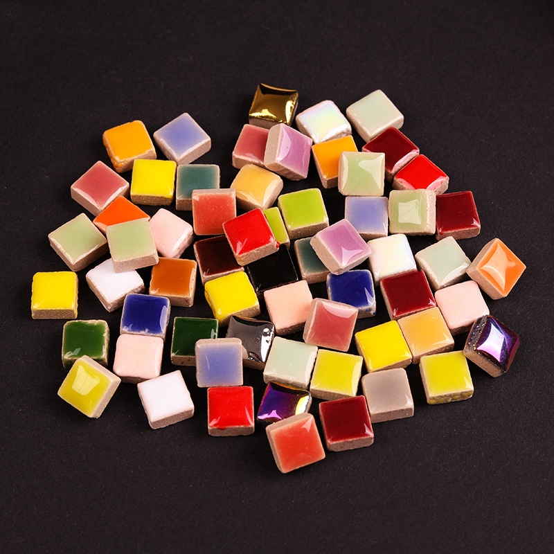 200g 1CM Mini Mosaic Tile Mate - Ceramic Tile Blank ulasan dan harga