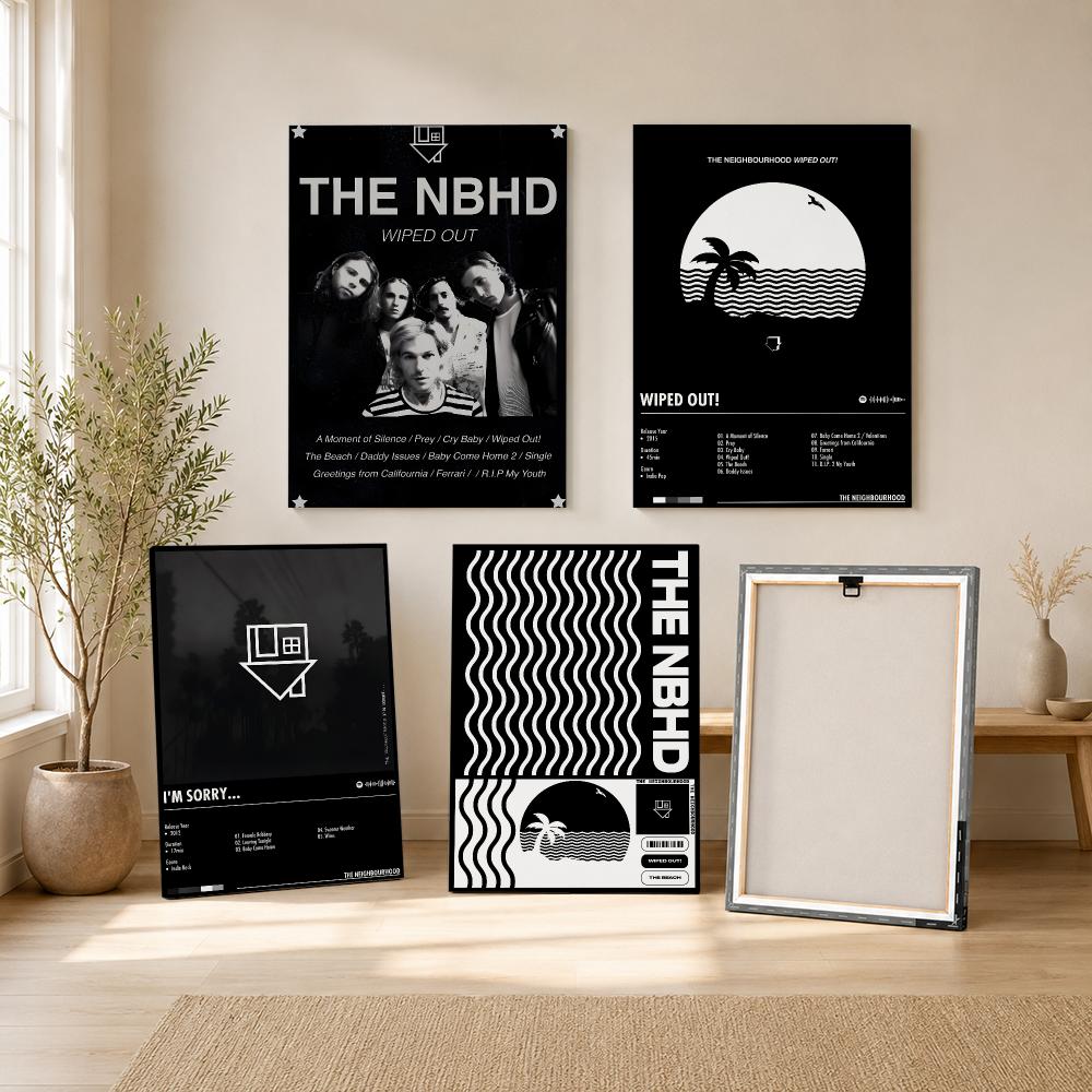 Rock Band The N-Neighborhood P - Canvas Wrap Ready ulasan dan harga