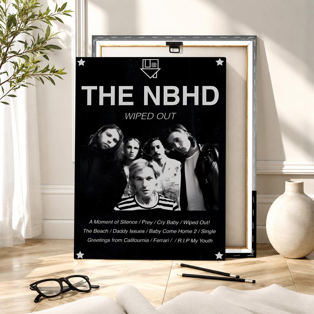 Rock Band The N-Neighborhood P - Canvas Wrap Ready ulasan dan harga