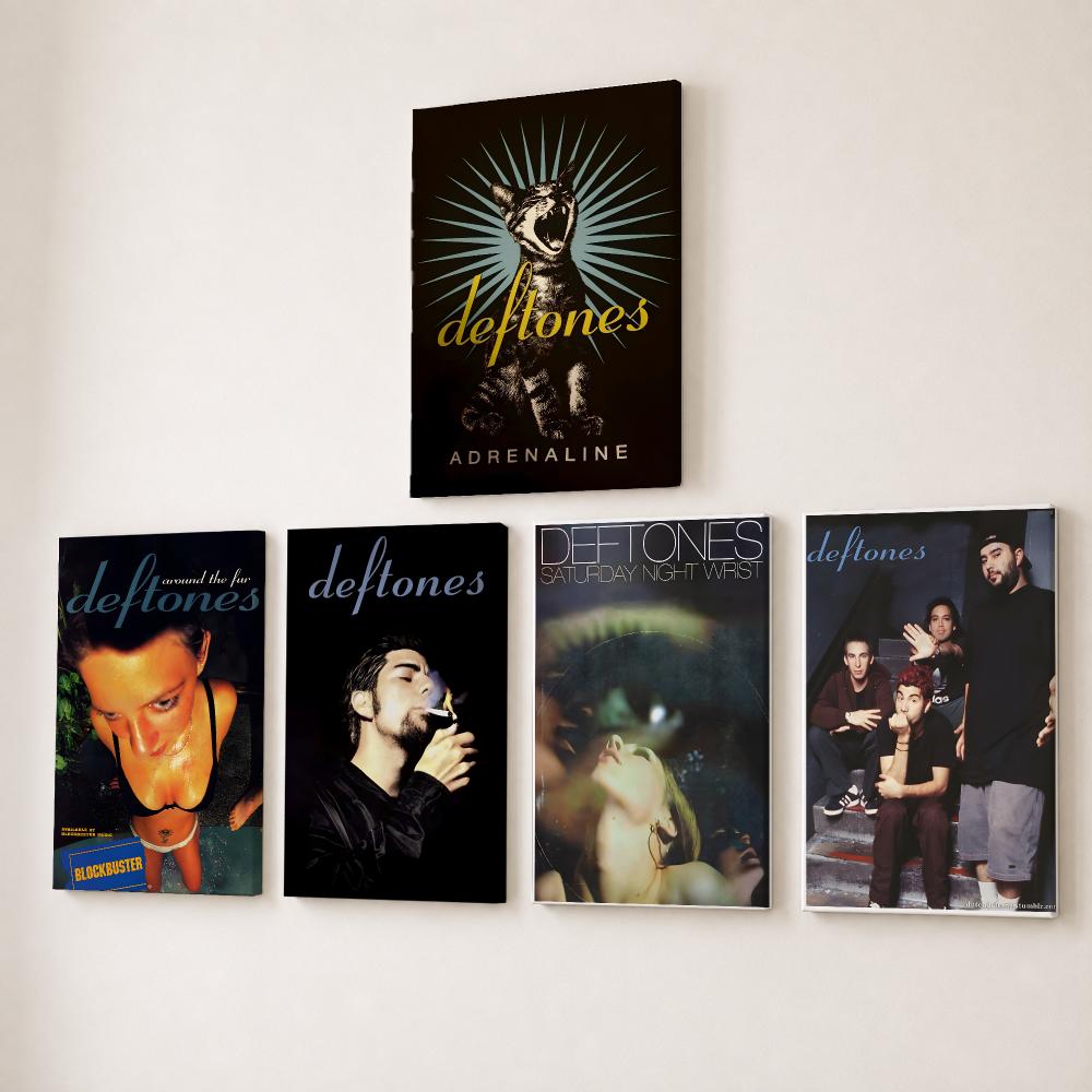 Rock Band D-Deftones Painting  - Canvas Wrap Ready ulasan dan harga