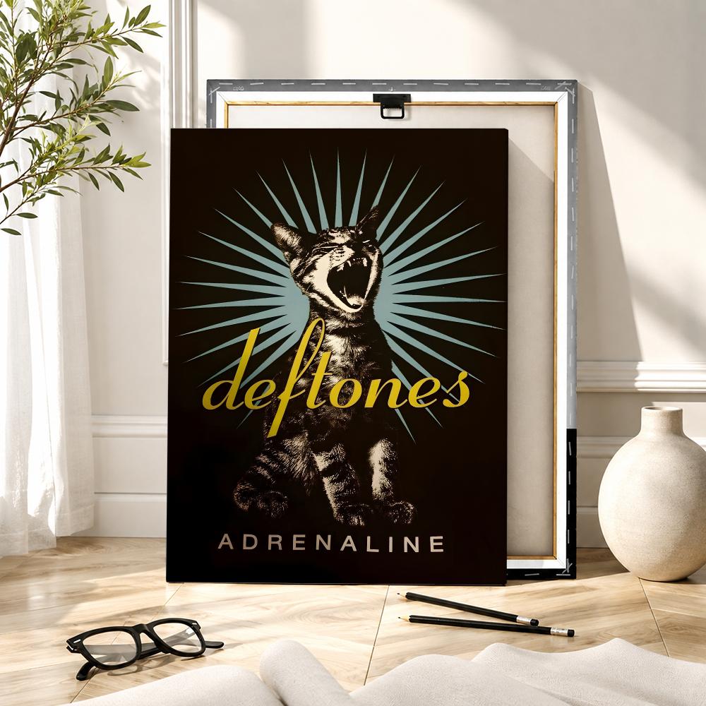 Rock Band D-Deftones Painting  - Canvas Wrap Ready ulasan dan harga