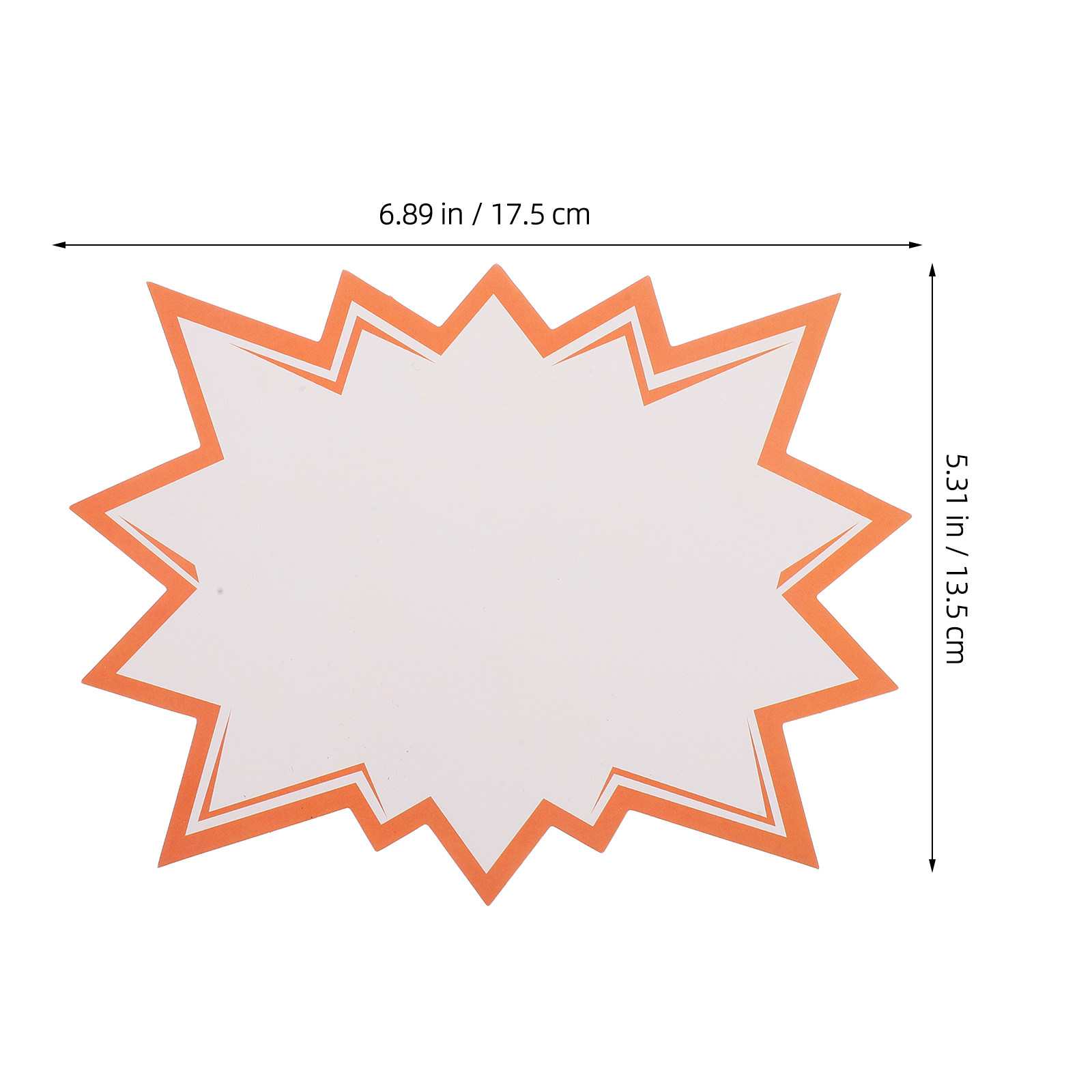 100Pcs Paper Price Display Tag - Yard Sign Blank ulasan dan harga
