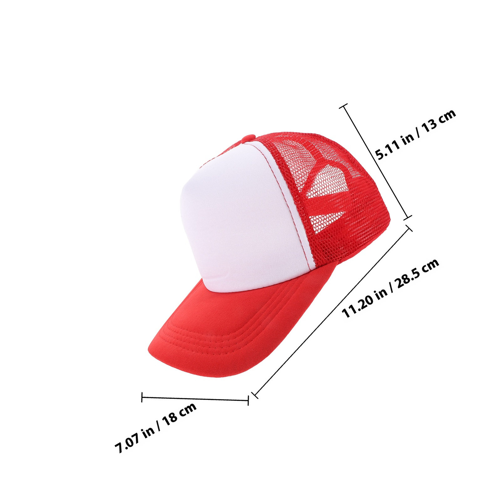 10Pcs Blank Mesh Baseball Hat  - Hat Sublimation Blank ulasan dan harga