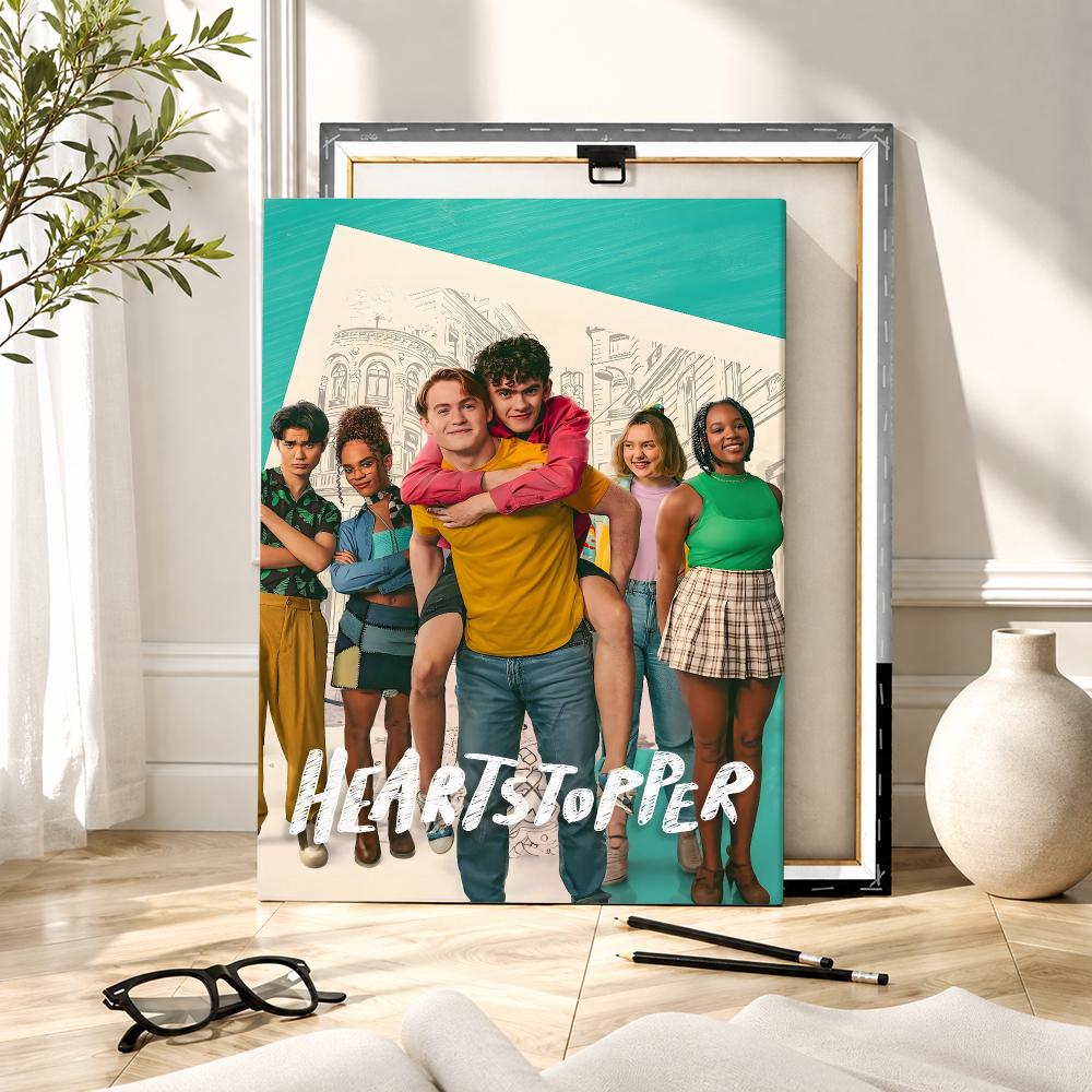 TV Hot H-Heartstopper Movie Pa - Canvas Wrap Ready ulasan dan harga