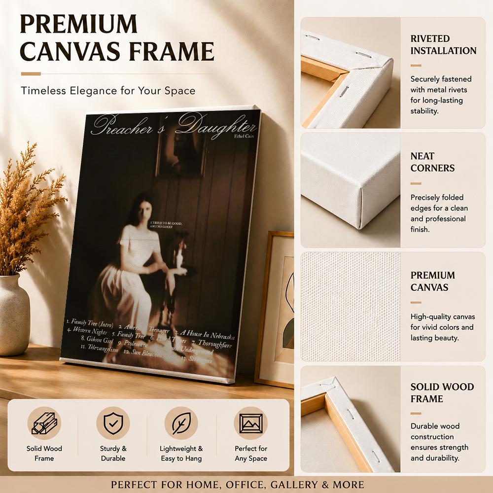 Singer E-Ethel Cain Painting C - Canvas Wrap Ready ulasan dan harga