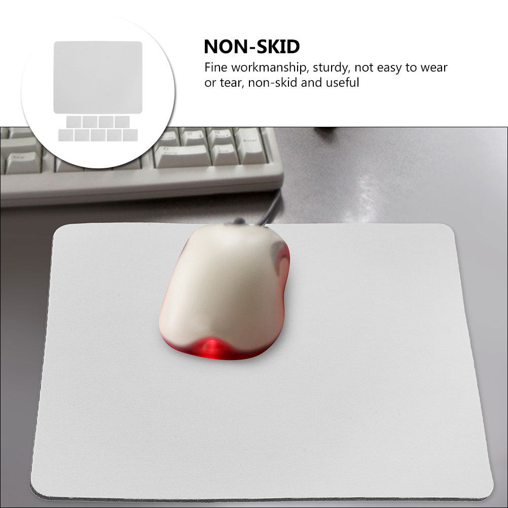 10Pcs Mouse Pads Sublimation B - Mouse Pad Blank Sublimation ulasan dan harga